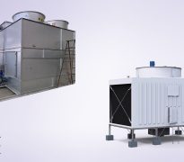 مقایسه فنی برج خنک کننده فایبرگلاس و فلزی از نظر راندمان و دوام مقایسه فنی برج خنک کننده فایبرگلاس و فلزی از نظر راندمان و دوام