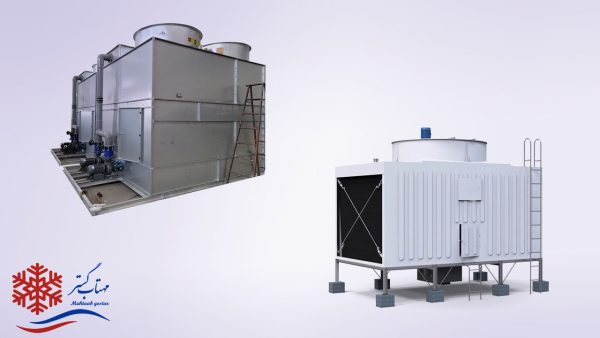 مقایسه فنی برج خنک ‌کننده فایبرگلاس و فلزی از نظر راندمان و دوام